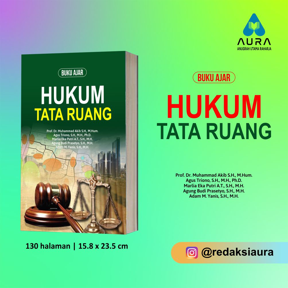 Buku Ajar Hukum Tata Ruang